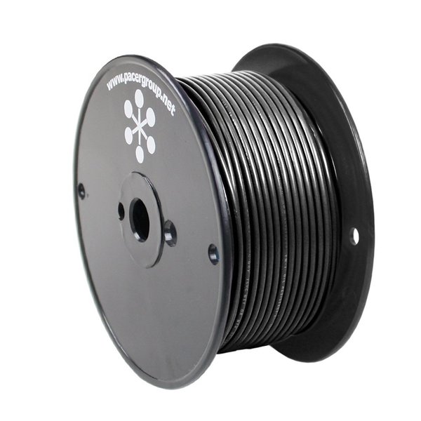 Pacer Group Pacer Black 8 AWG Primary Wire, 250' WUL8BK-250